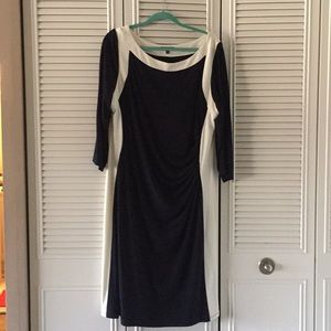 Navy blue dress